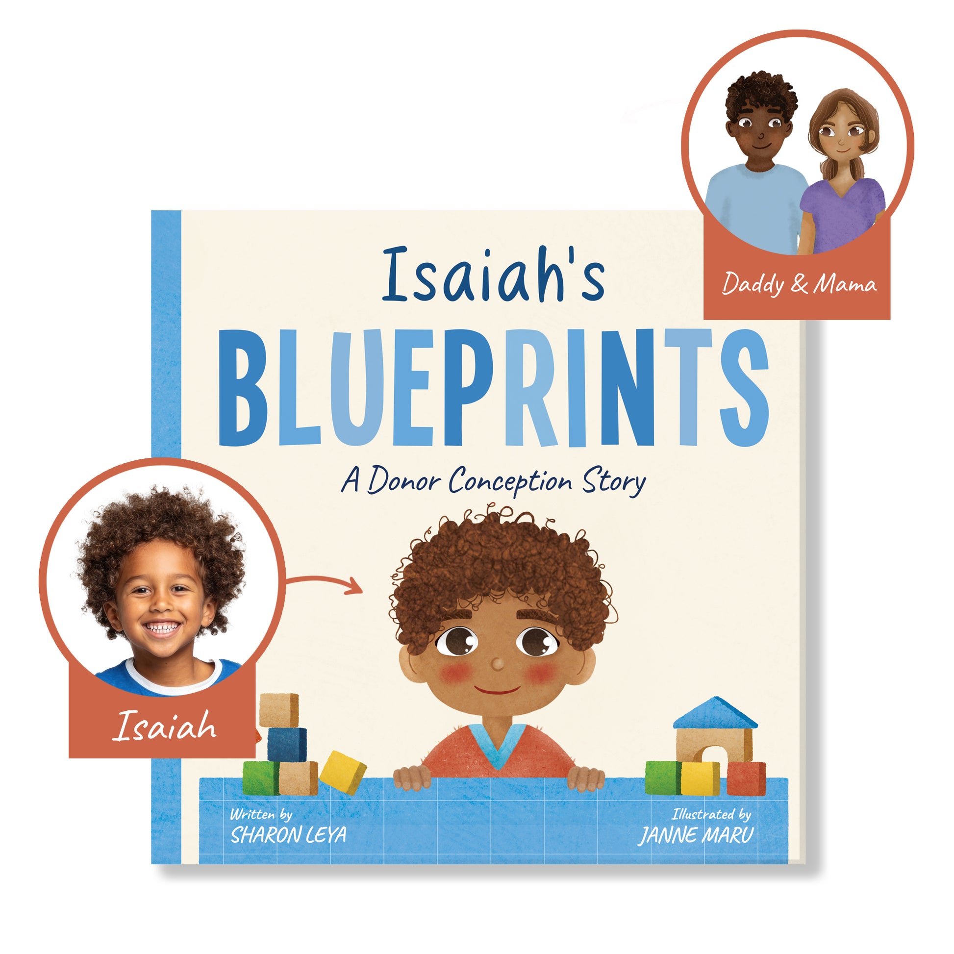 My Donor Story Custom Book (Two-Parent Families)